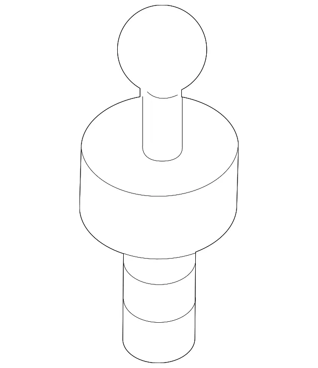 Engine Cover Ball Stud - Kia (29243-2B400)