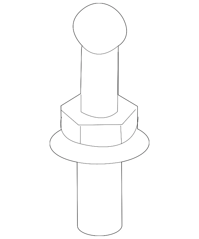 Engine Cover Ball Stud - Kia (29243-2GGA0)