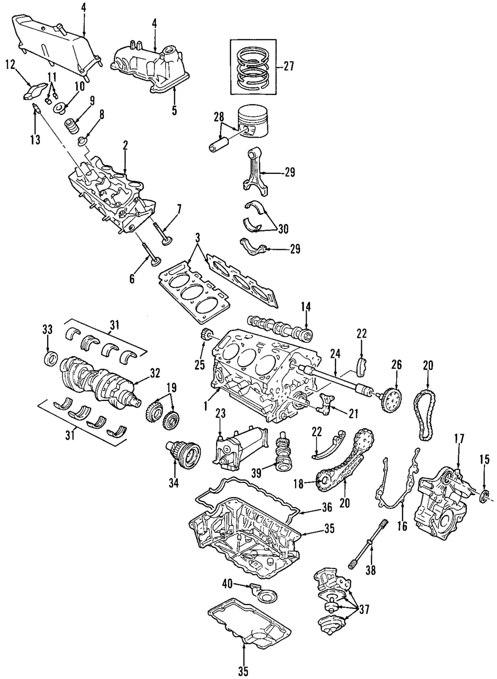 Engine Piston Ring - Ford (2U3Z-6148-A) - view 6