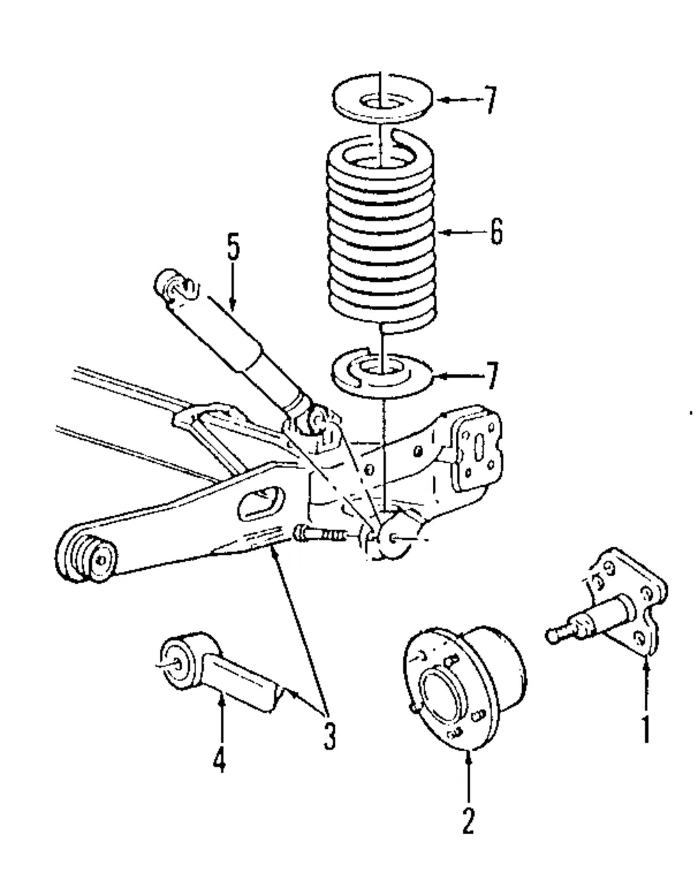Axle Assembly - Ford (2f2z4b435ab) - view 2