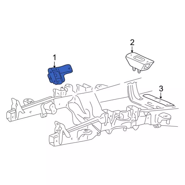 Engine Mount - Ford (2l1z6038eb) - view 3