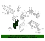 Engine Timing Cover - Volvo (30637973) - view 5