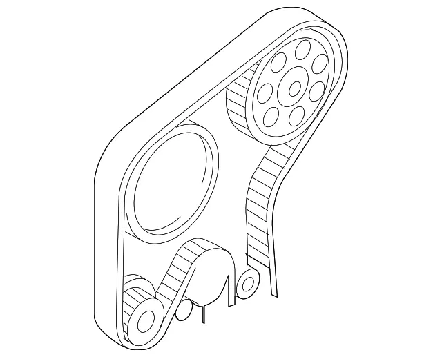 Engine Timing Set - Volvo (30731727) - view 2