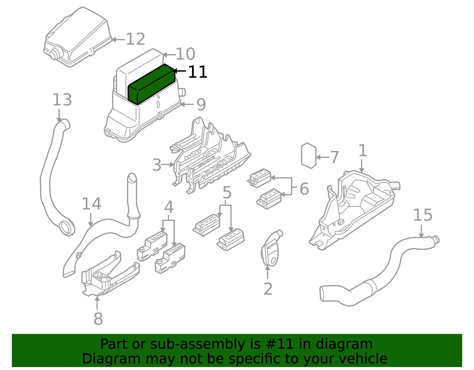 Automatic Transmission Control Module - Volvo (30735493) - view 2