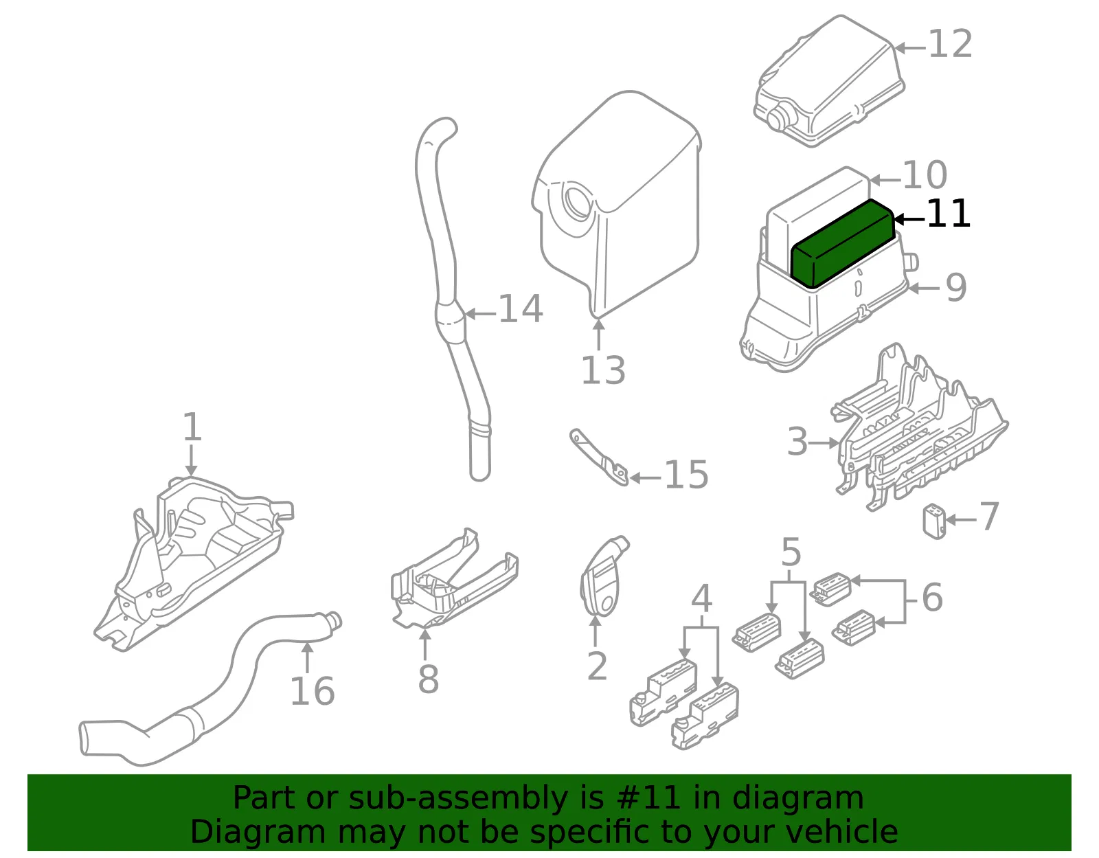 Automatic Transmission Control Module - Volvo (30735494) - view 2