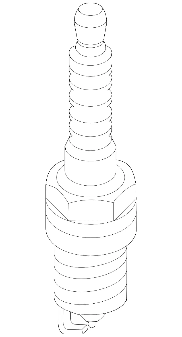 Spark Plug - Volvo (30751805) - view 2