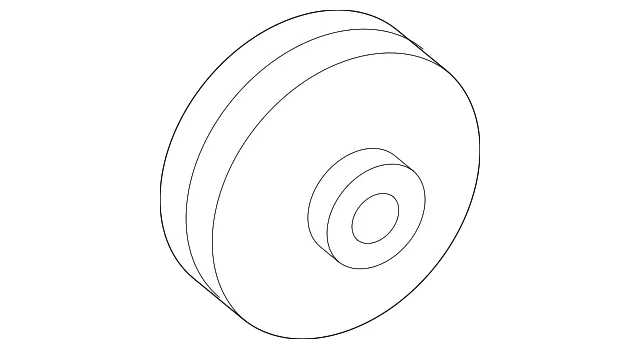 Engine Crankshaft Pulley - Volvo (30757567)