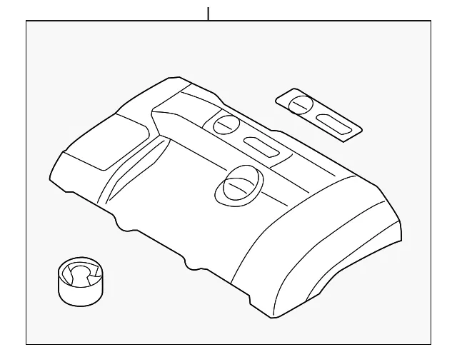 Engine Cover - Volvo (30757829) - view 2