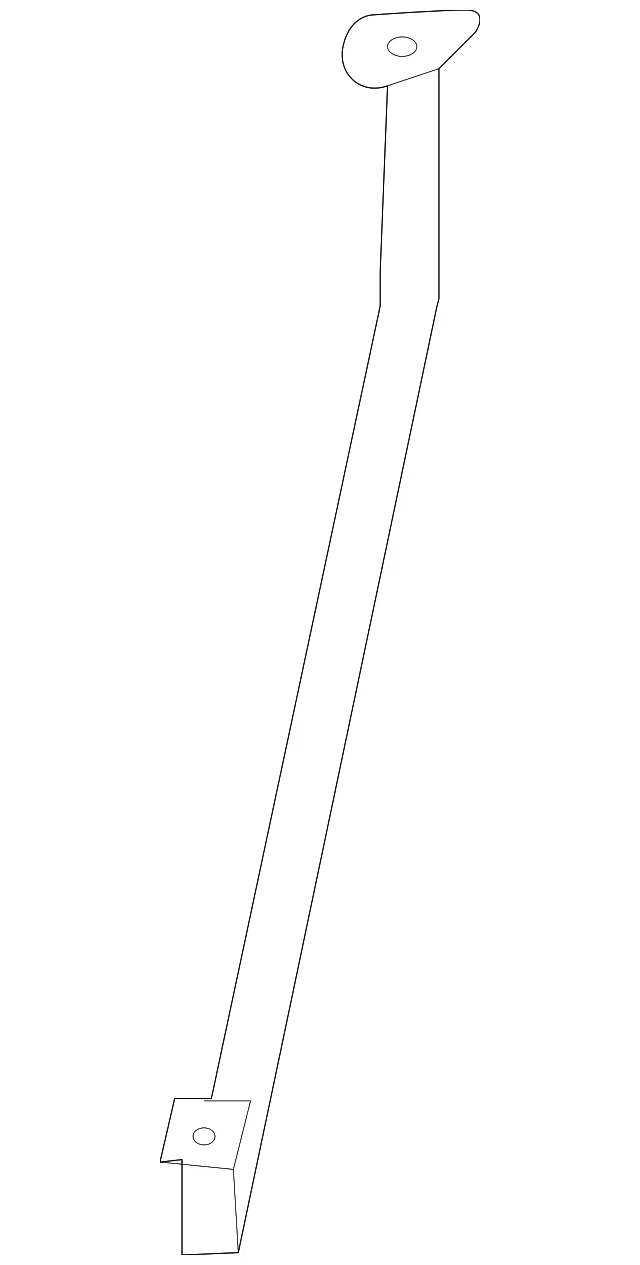 Fuel Tank Mount Strap - Driver's Side (LH) - Volvo (30792302)