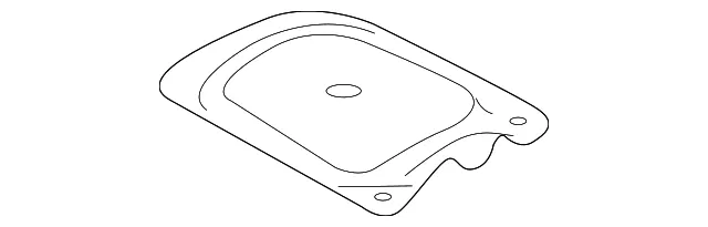 Fuel Pump Assembly Cover Plate - Kia (31107-3T000)