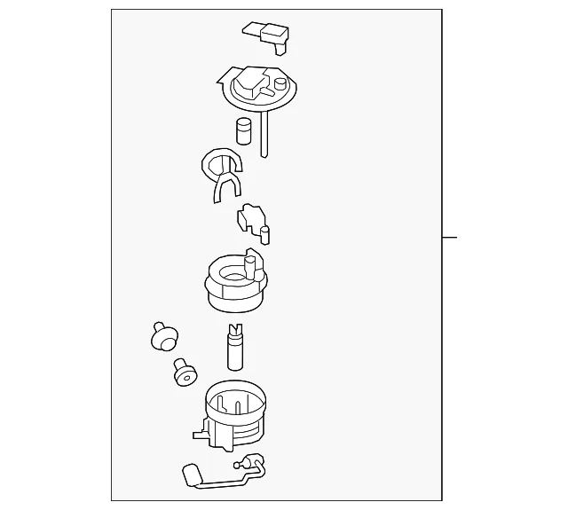Fuel Pump Assembly - Kia (31110-1U300)