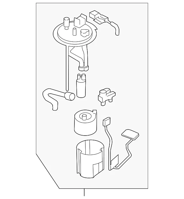 Fuel Pump Assembly - Kia (31110-2S600)