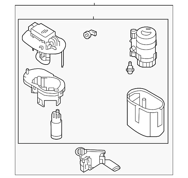 Fuel Pump Assembly - Kia (31110-E6000)