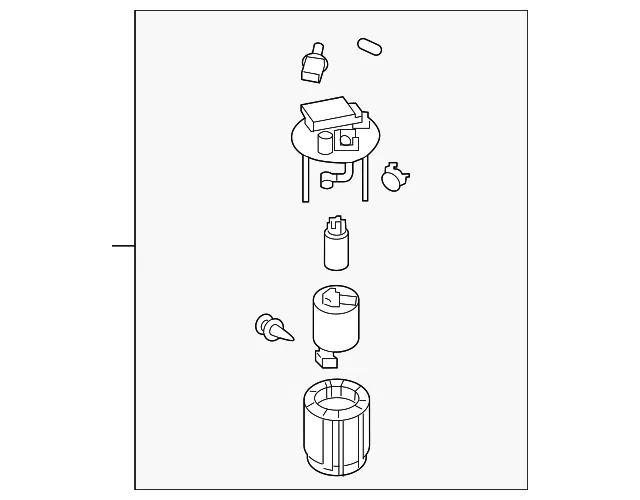 Electric Fuel Pump - Kia (31120-C6250)
