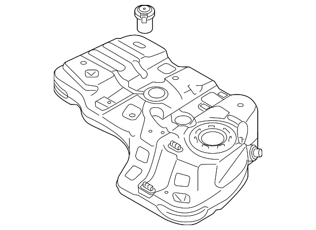 Fuel Tank - Kia (31150-C6200)