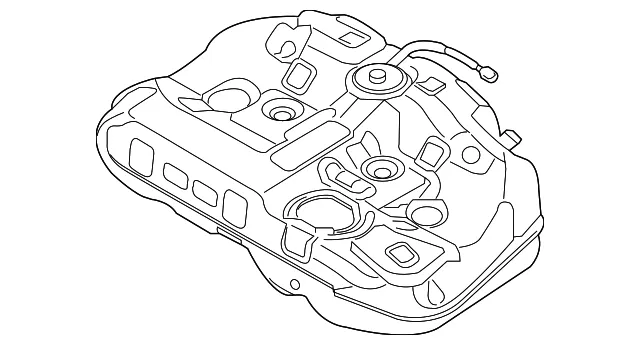 Fuel Tank - Kia (31150-D5500)