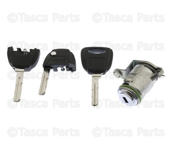 Cylinder & Keys - Driver's Side (LH) - Volvo (31253441)