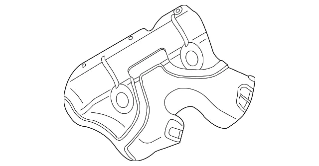 Exhaust Manifold Heat Shield - Volvo (31293120)