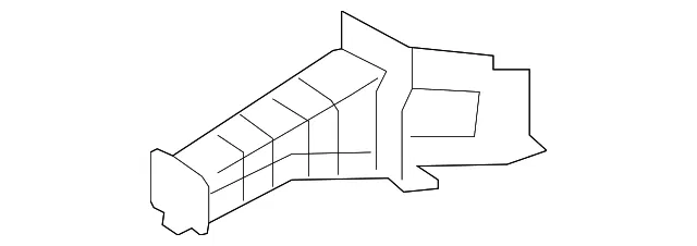 Engine Cradle Front Extension - Volvo (31329800)