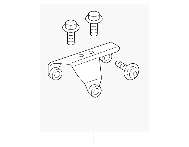 Catalytic Converter Bracket - Volvo (31338520)