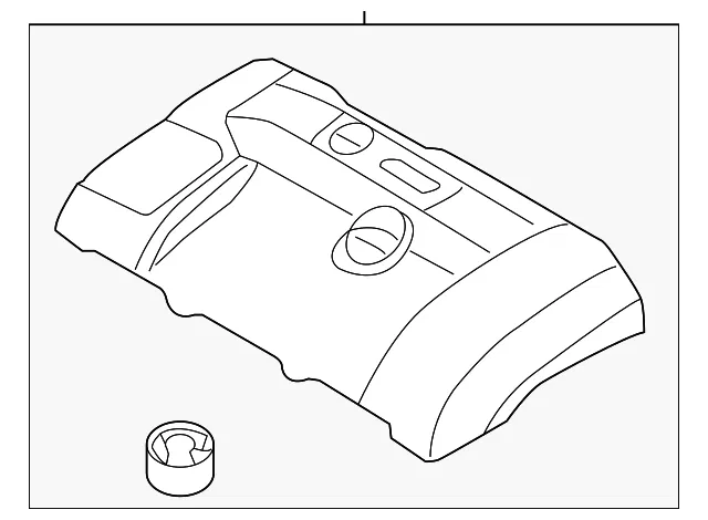 Engine Cover - Volvo (31338797)