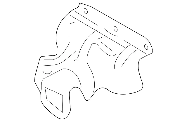 Exhaust Manifold Heat Shield - Volvo (31359985)
