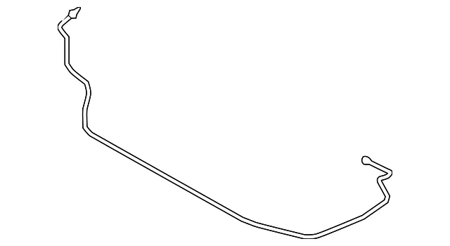Engine Coolant Overflow Hose - Volvo (31368663)