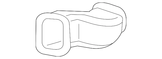 Engine Air Intake Hose - Volvo (31370130)