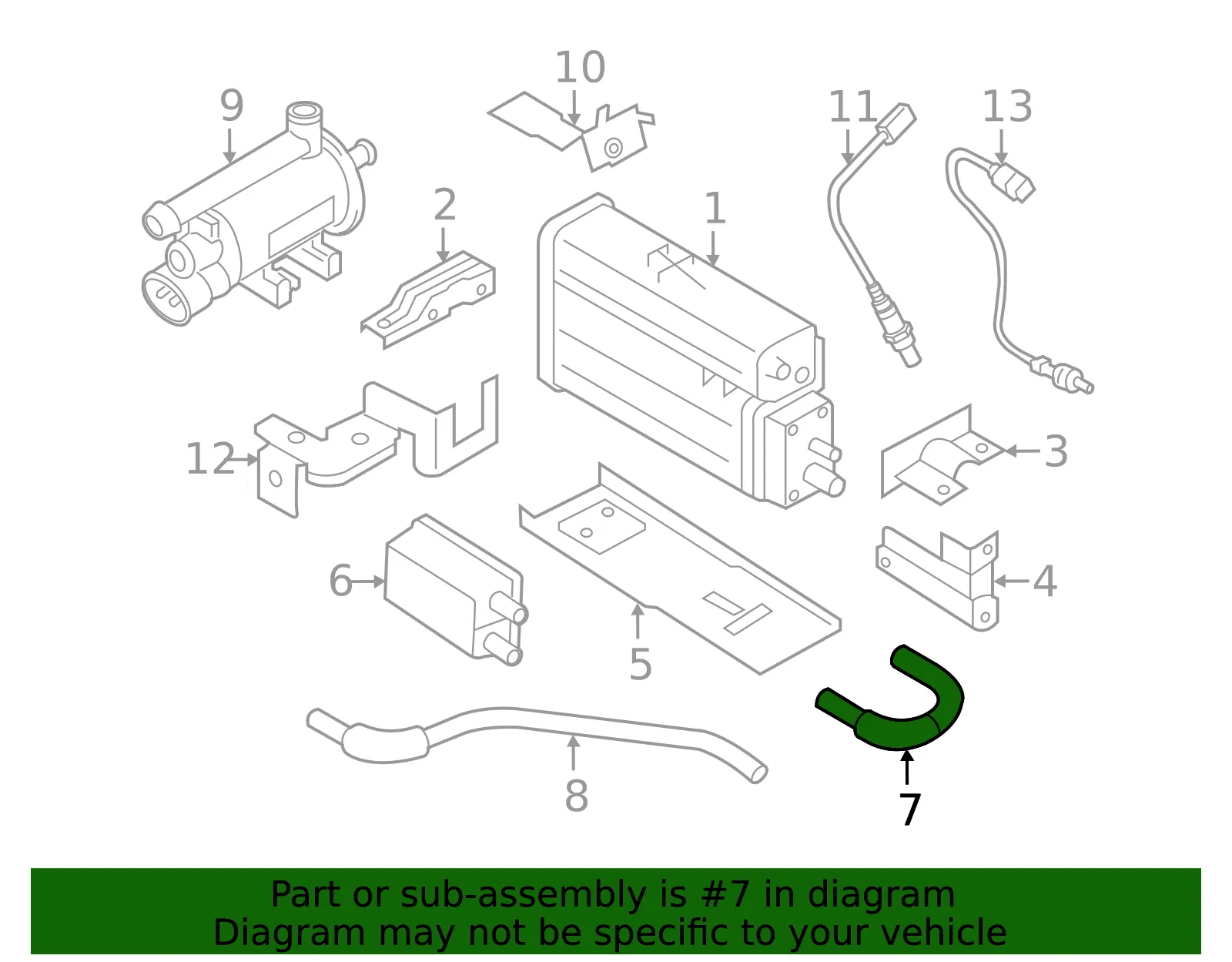 Canister Hose - Kia (31375-2T600) - view 2