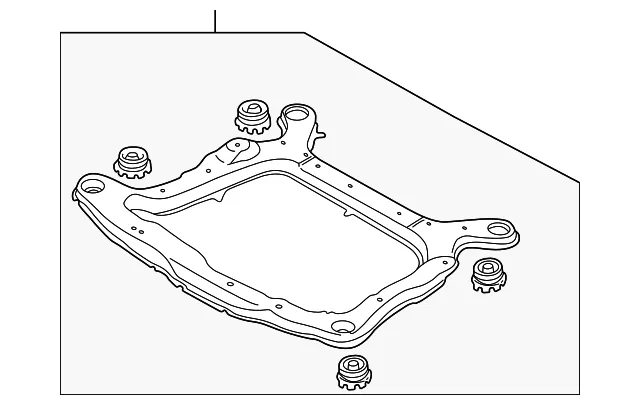 Engine Cradle - Volvo (31406368)