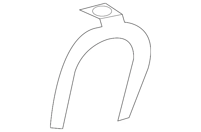 Engine Air Intake Resonator Bracket - Volvo (31422326)