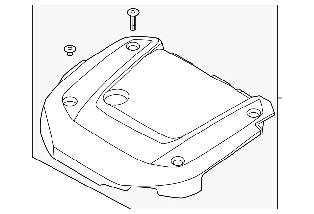 Engine Cover - Volvo (31492176)