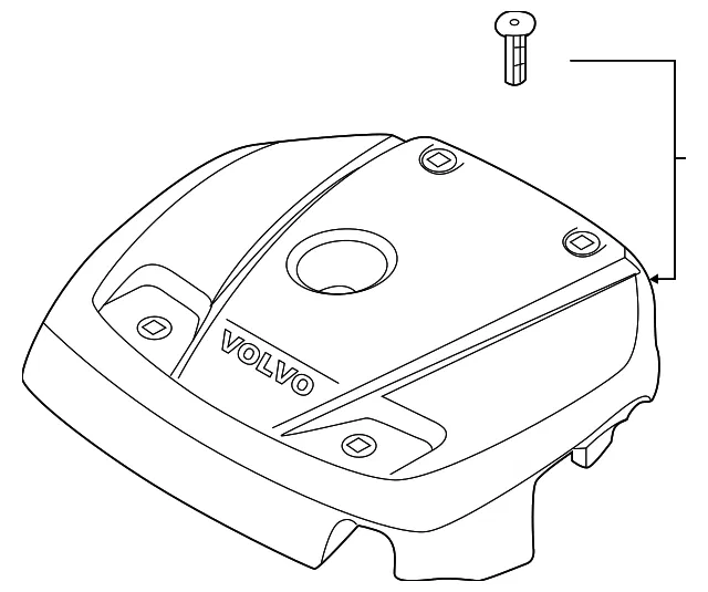 Engine Cover - Volvo (31657647)