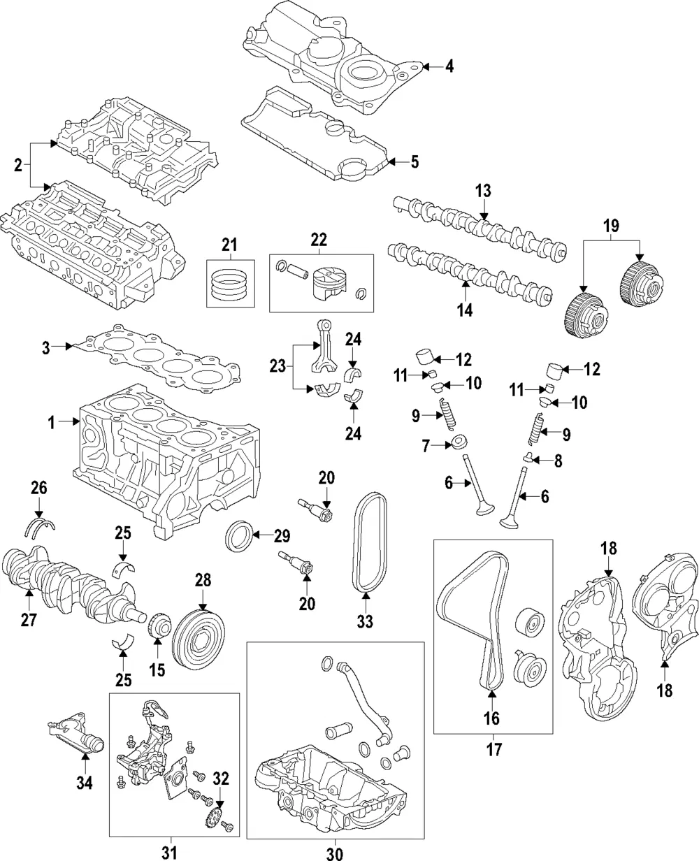 Engine Piston - Volvo (32240864)