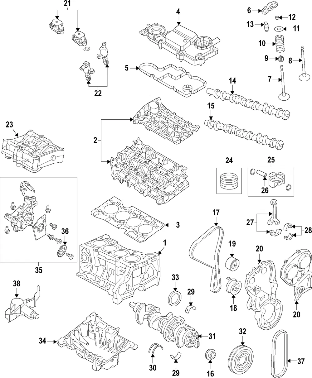 Engine Piston - Volvo (32249209)
