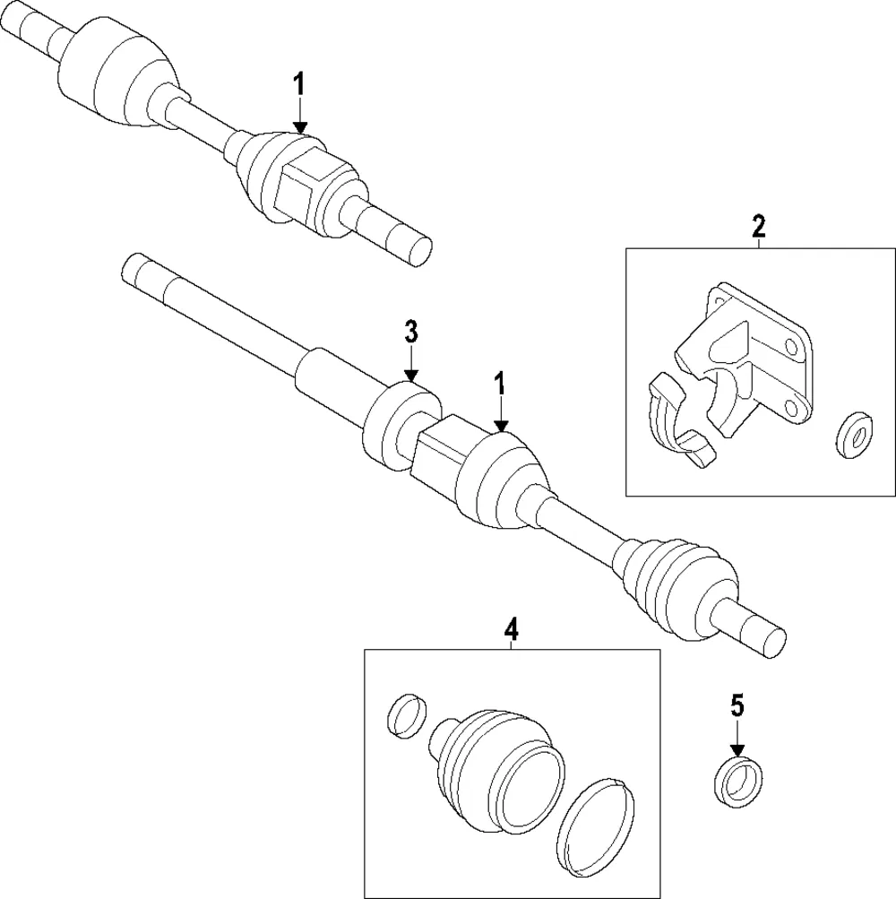 Transfer Case Output Shaft Seal - Volvo (32249344)