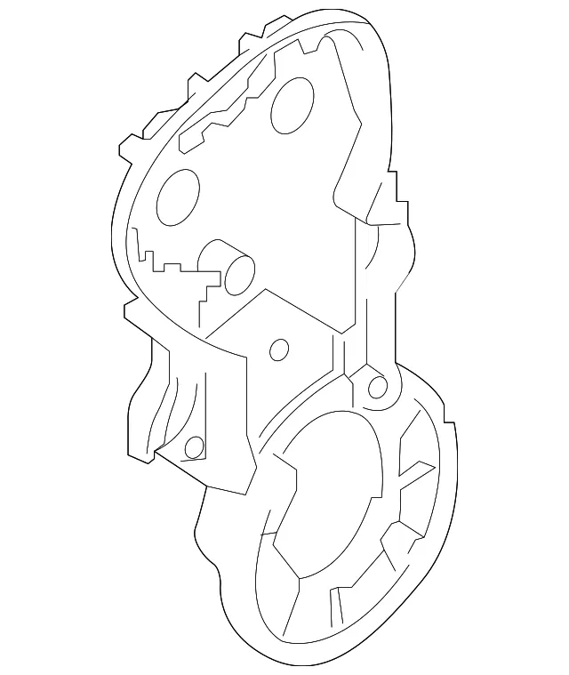 Engine Timing Cover - Volvo (32298333)