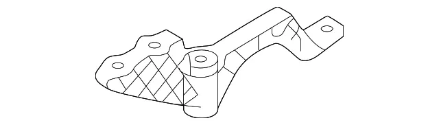 Drive Motor Inverter Cooler Water Pump Bracket - Volvo (32339599)