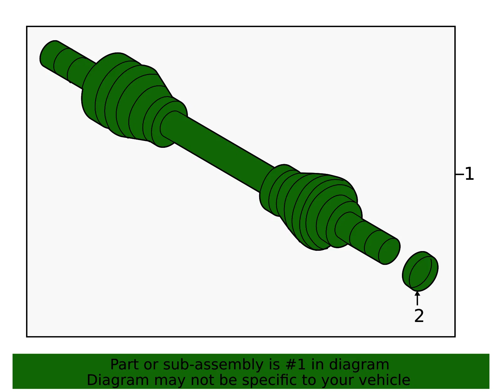 Axle Assembly - Volvo (36013246) - view 2