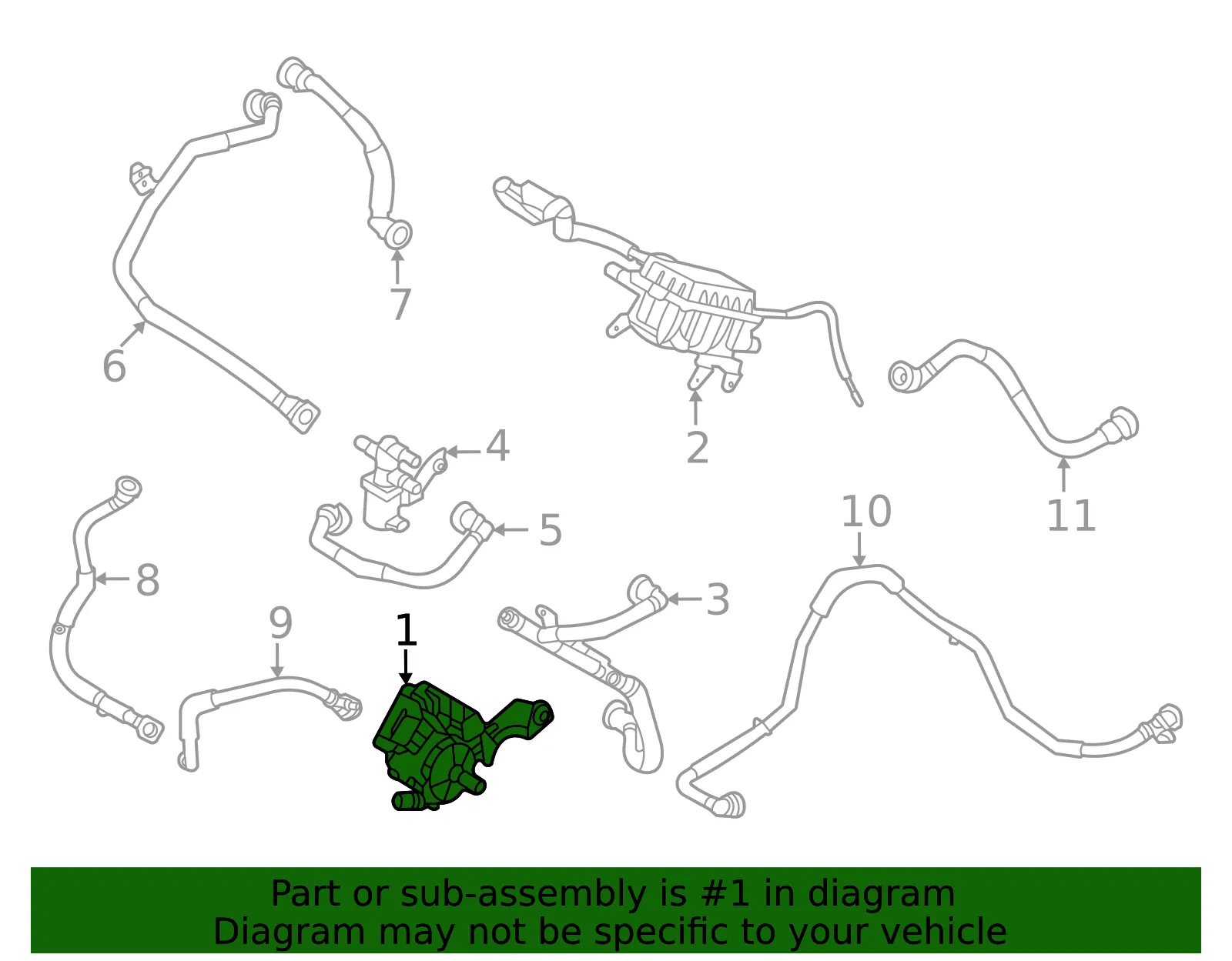 Water Pump - Kia (375V5-GI200) - view 2