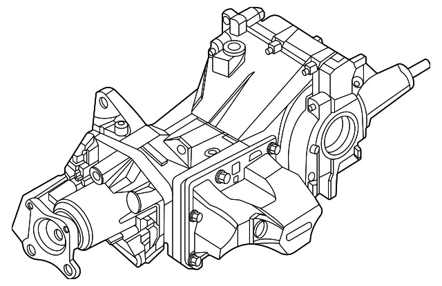 Differential Assembly - Nissan (38300-7LA2B)