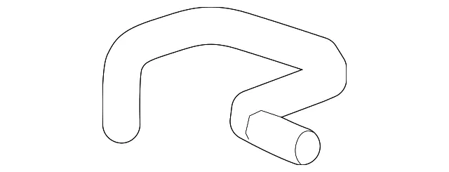 Engine Coolant Air Bleed Hose - GM (39118000) - view 2