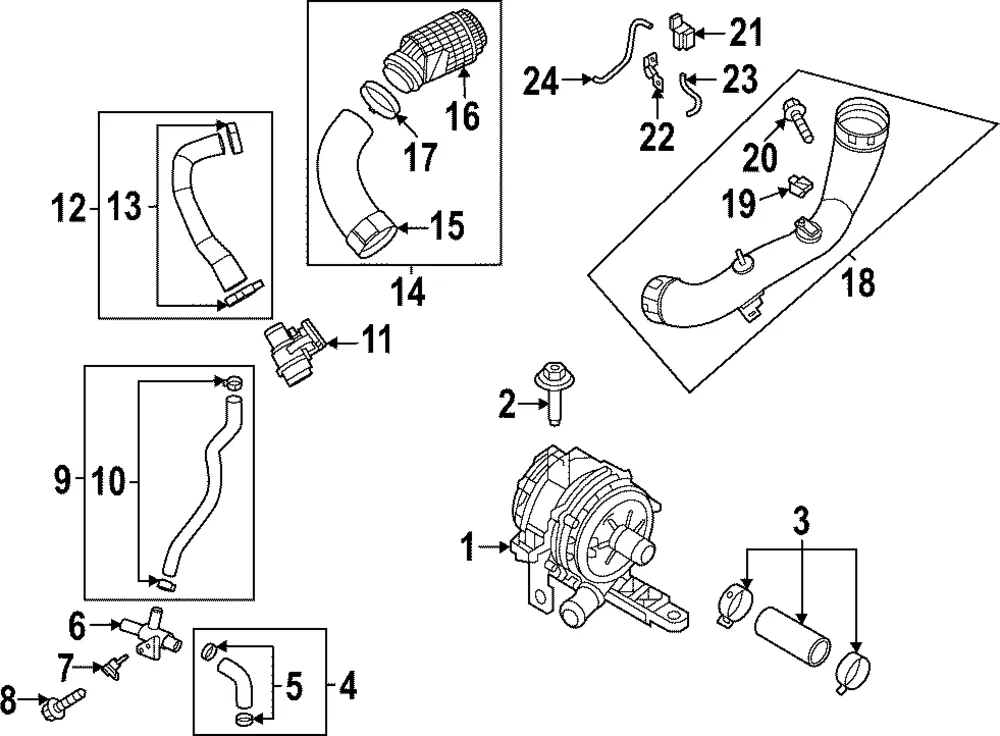 Solenoid Bracket - Kia (39421-2T010)