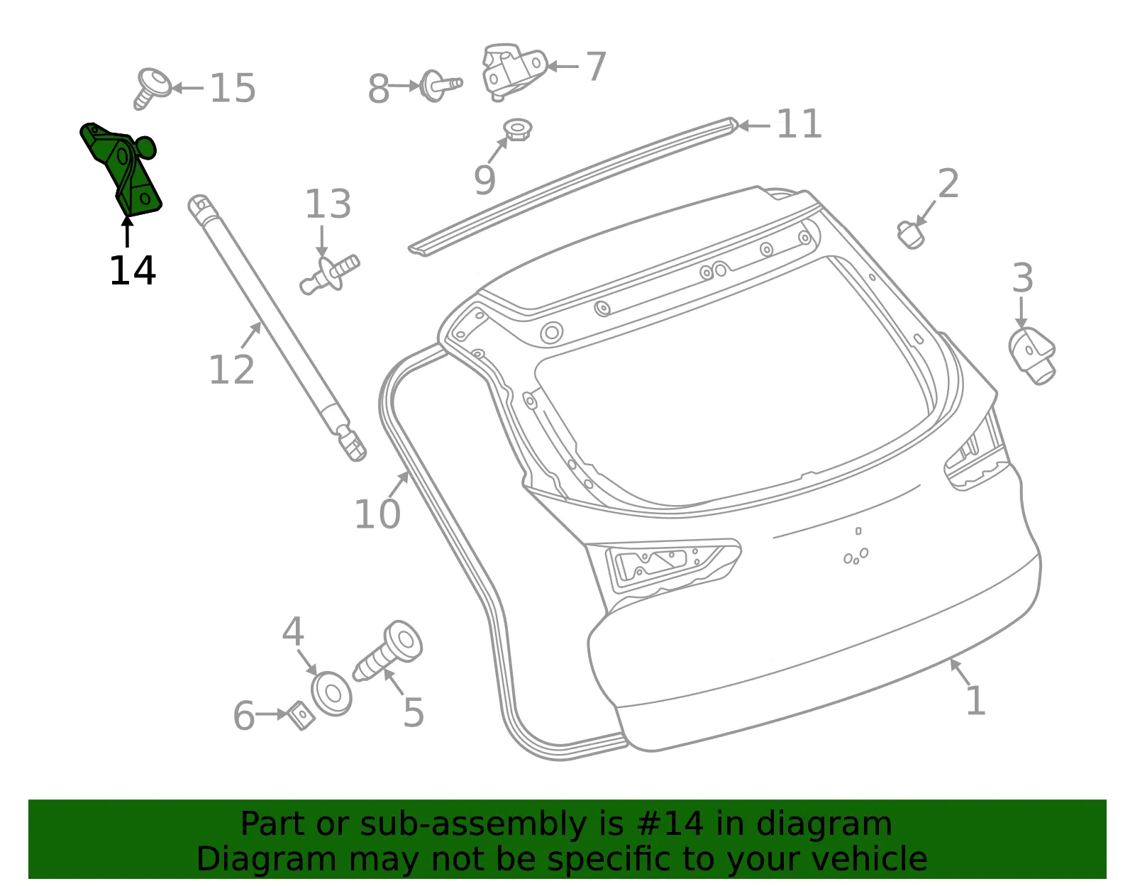 Lift Cylinder Bracket - GM (42483635) - view 3
