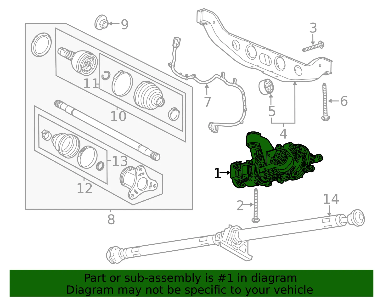 Differential - GM (42550054) - view 3