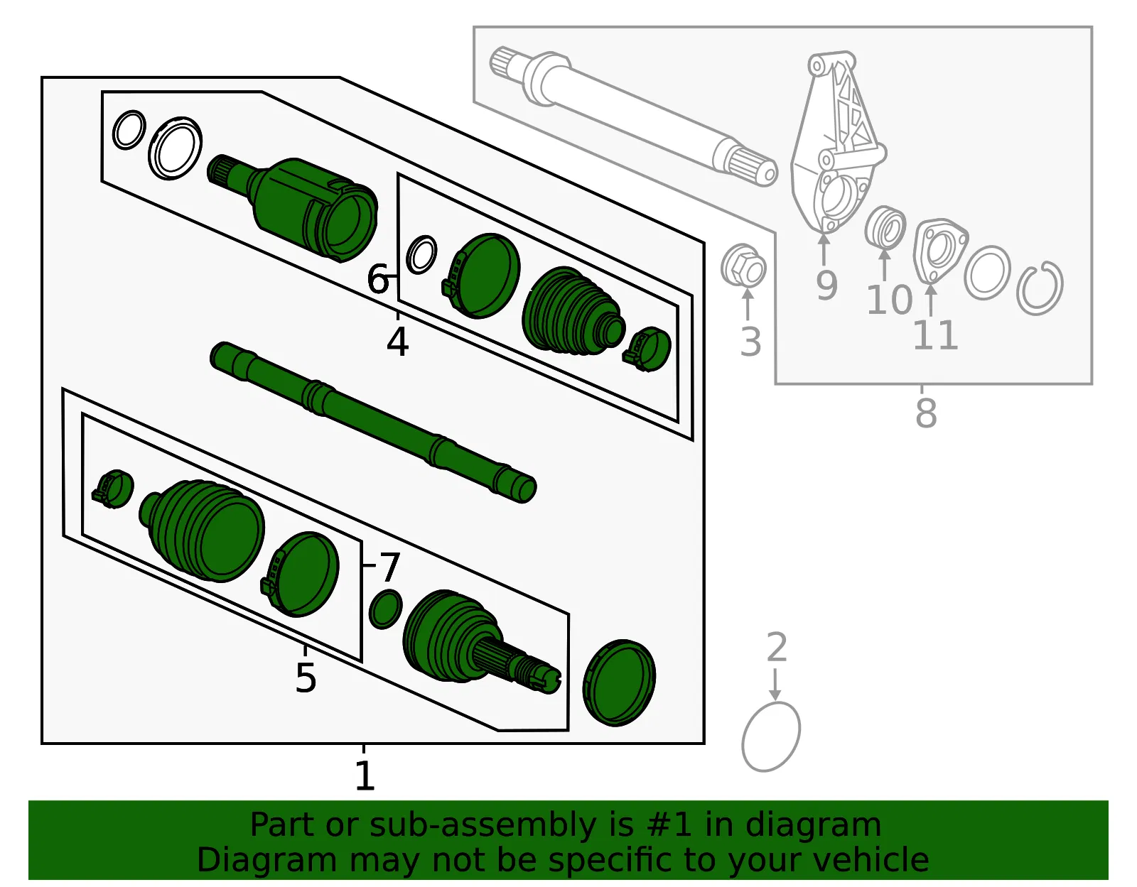 Axle Assembly - GM (42758447) - view 4