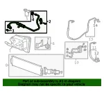 Automatic Transmission Oil Cooler Hose Assembly - GM (42896222) - view 7