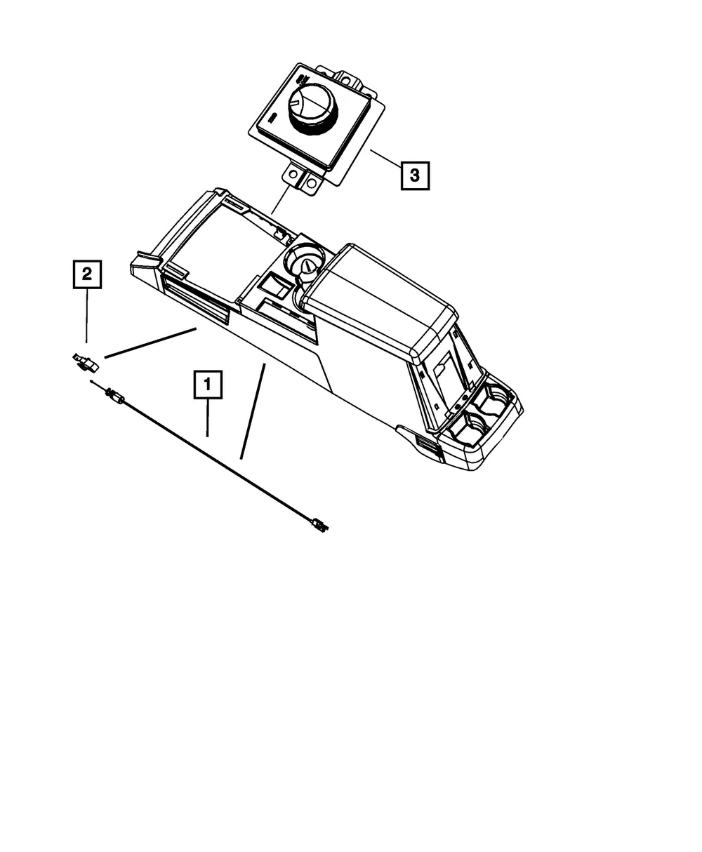 Transfer Case Switch - Mopar (4602801AC) - view 5