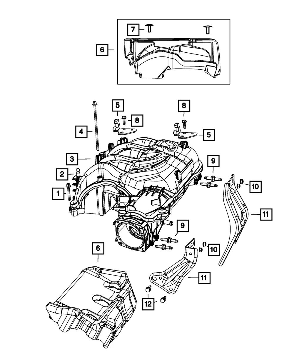 Engine Pad - Mopar (4627188ac) - view 4