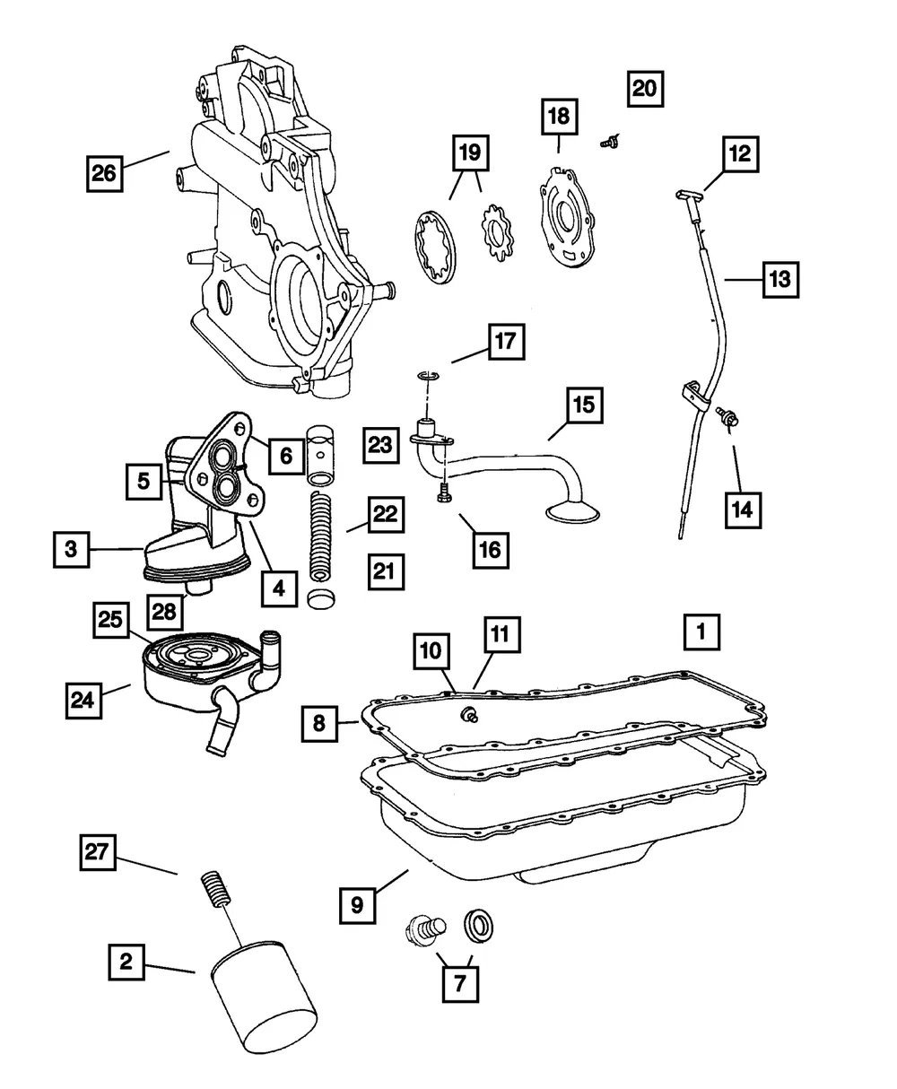 Engine Oil Level Indicator - Mopar (4666139AA) - view 5